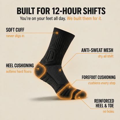NeedyKnee™ Work Socks